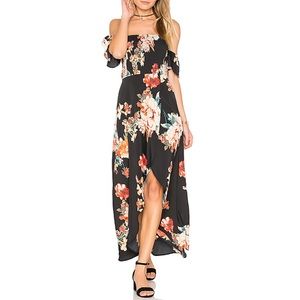 Band of Gypsies Smocked Top Floral dress